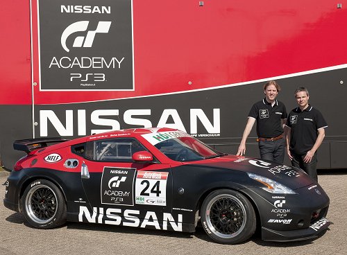 Nissan GT Academy Team met Sandor van Es en Bertus Sanders